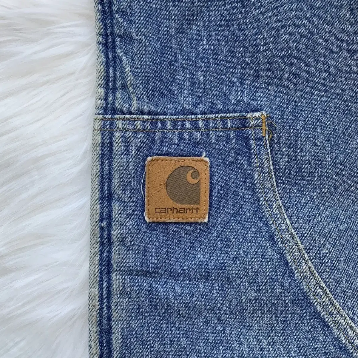 칼하트 CARHARTT 데님 액티브 워크자켓