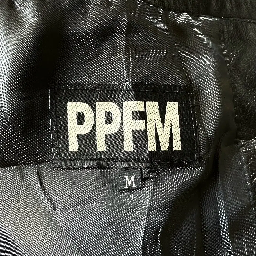 PPFM 램가죽 라이더자켓