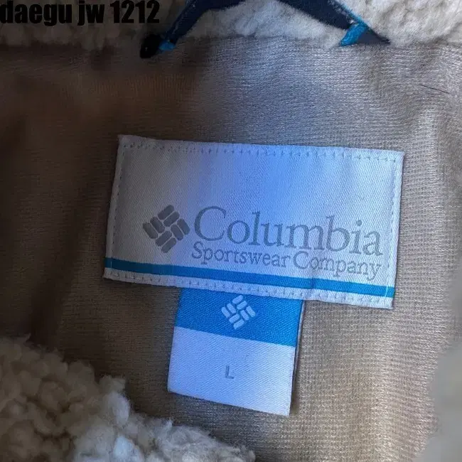 L COLUMBIA JACKET 컬럼비아 후리스 자켓