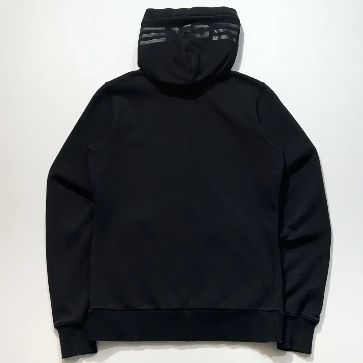 Y3 Hood Logo BK Hood Zip up