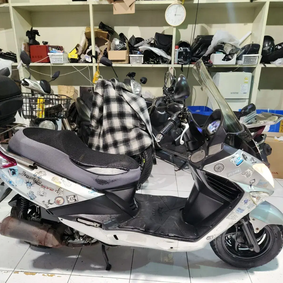 sym 조이라이드 125cc 부산경남울산창원마산진주 중고 오토바이 스쿠터