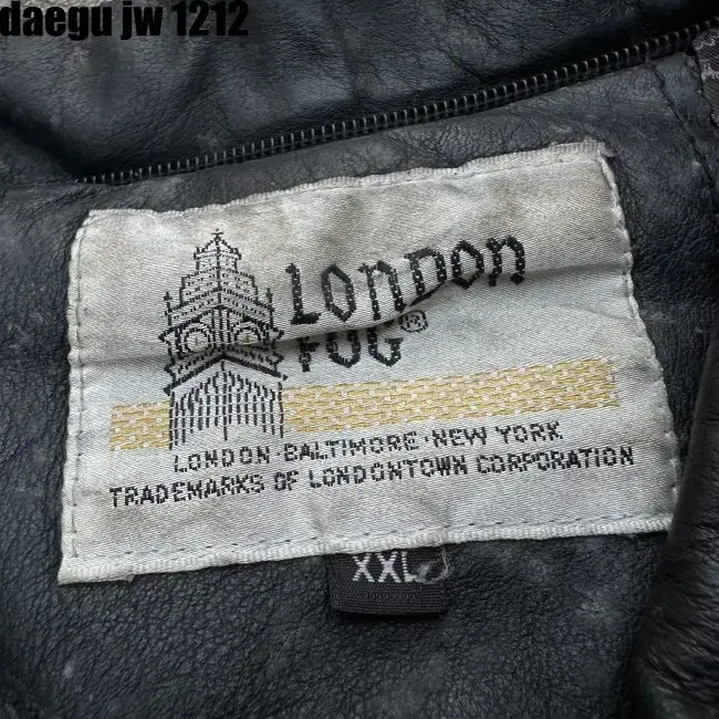 XXL LONDONFOG JACKET 런던포그 가죽 자켓