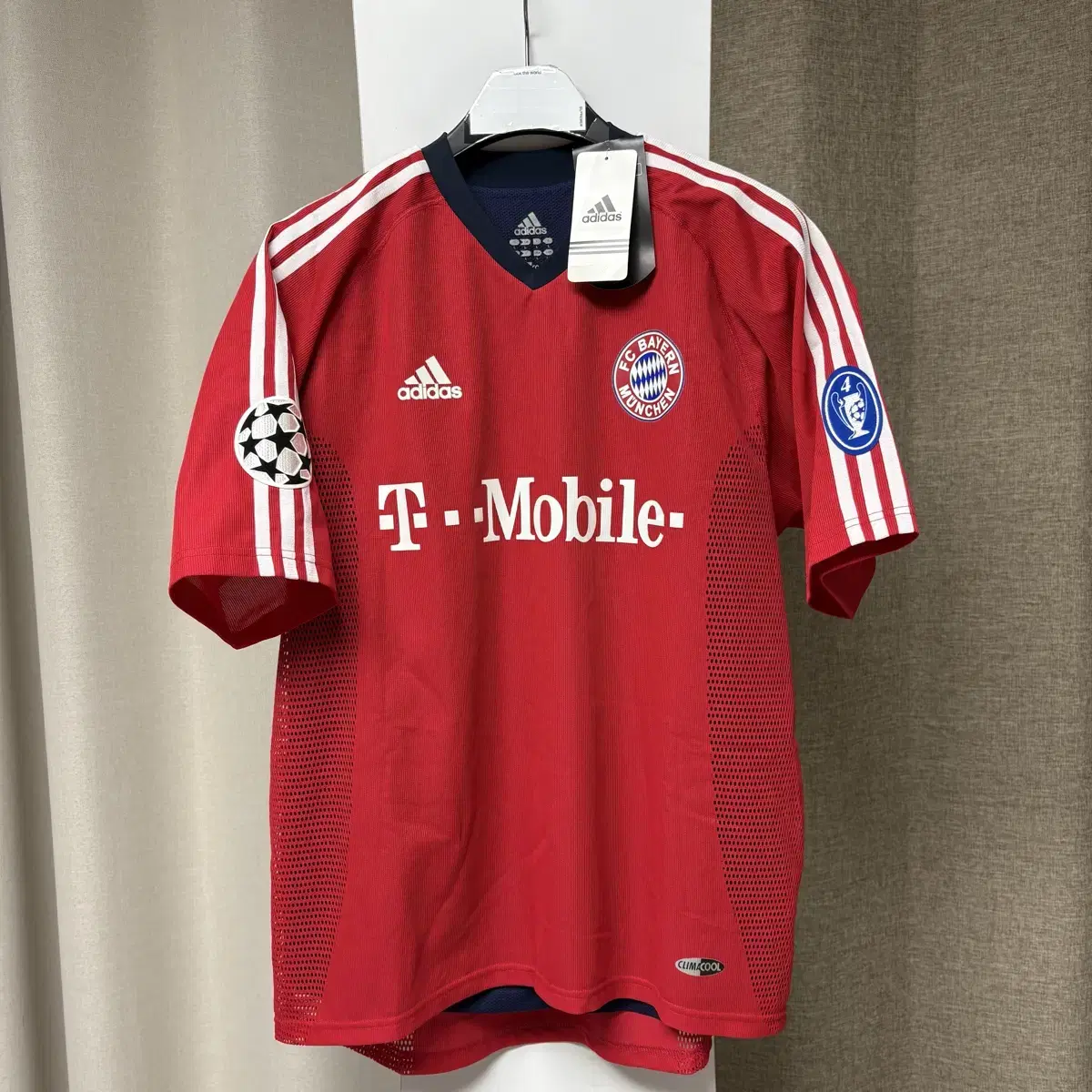 (New) Bayern Munich Authentic Hargreaves Player Shirt 02-03 L