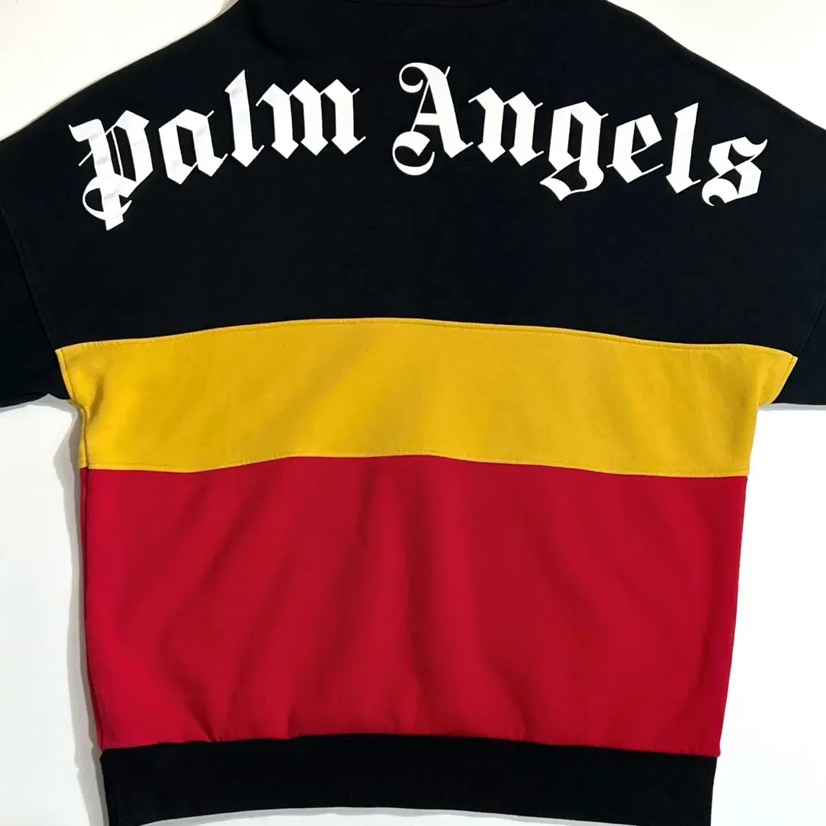 Palm Angles Half Zip Up 3Color Block Hoo