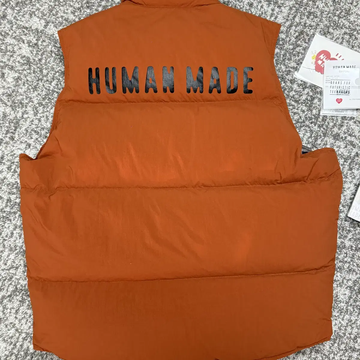 HUMAN MADE 휴먼메이드 리버서블 패딩조끼 XL