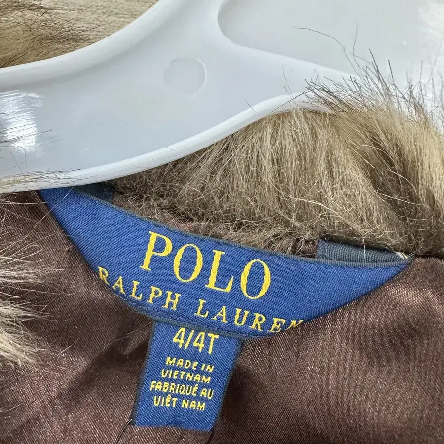 POLO 정품 아동용 에코퍼 베스트