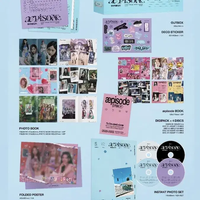 최저가!))에스파 DVD,블루레이 분철포카 폴라 cd 4x6포토 양도