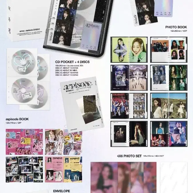 최저가!))에스파 DVD,블루레이 분철포카 폴라 cd 4x6포토 양도