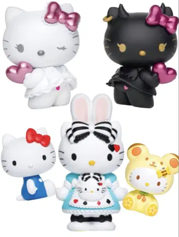 헬로키티해피 애니버서리 복권 A상 피규어 선택형 세트 미개봉 새상품