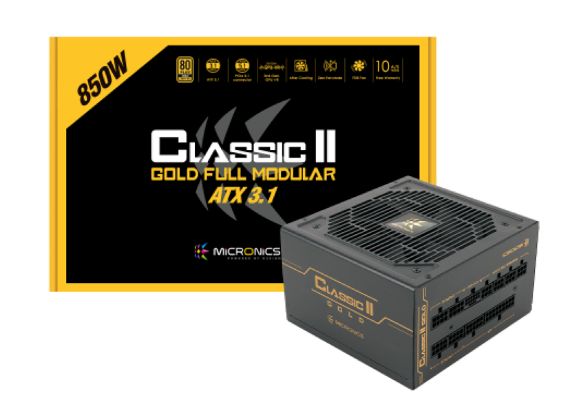 마이크로닉스 Classic II 850W 80+ GOLD 풀모듈러 파워