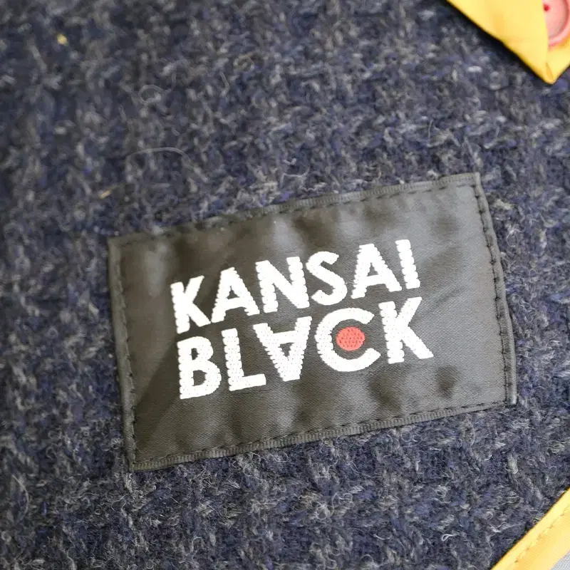 Kansai Black 울 와플 코트