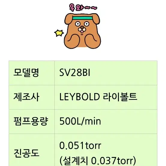 SOGEVAC LEYBOLD 라이볼트 SV28BI 진공펌프