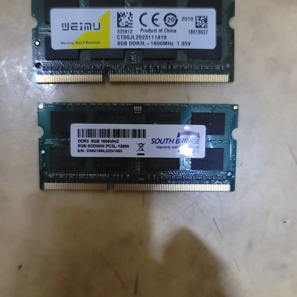 RAM  ddr3  12800  8G x2ea