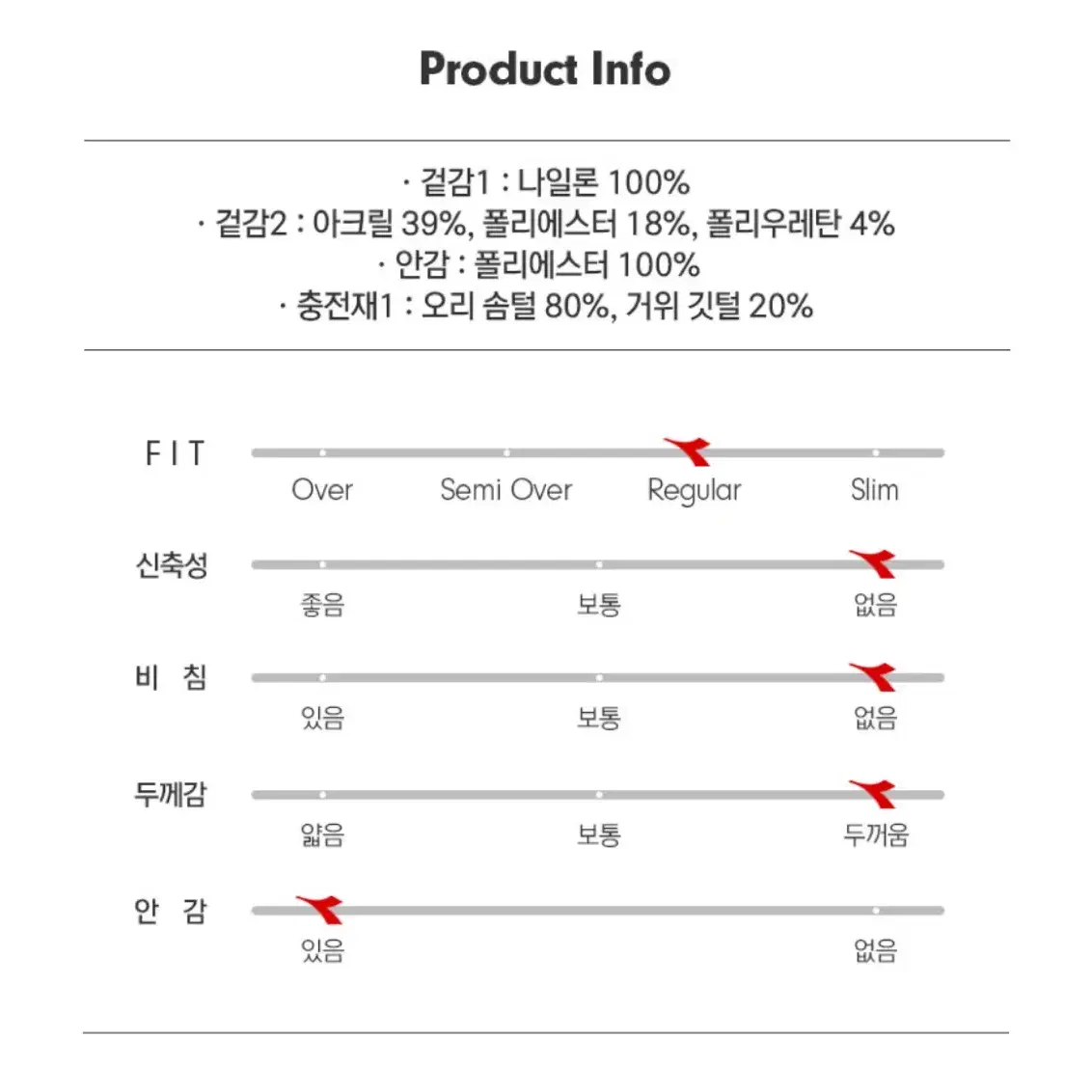 디아도라 다운패딩 점퍼