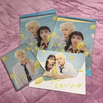 허니레몬소다 실사 Blu-ray 파일 팜플렛