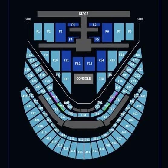 Nct127콘서트 막콘 플로어 vip 양도