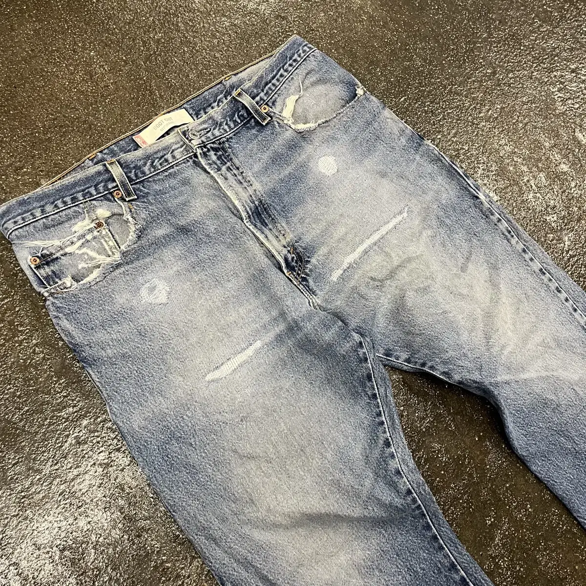 00s Levis517 부츠컷 데님 팬츠 (37)