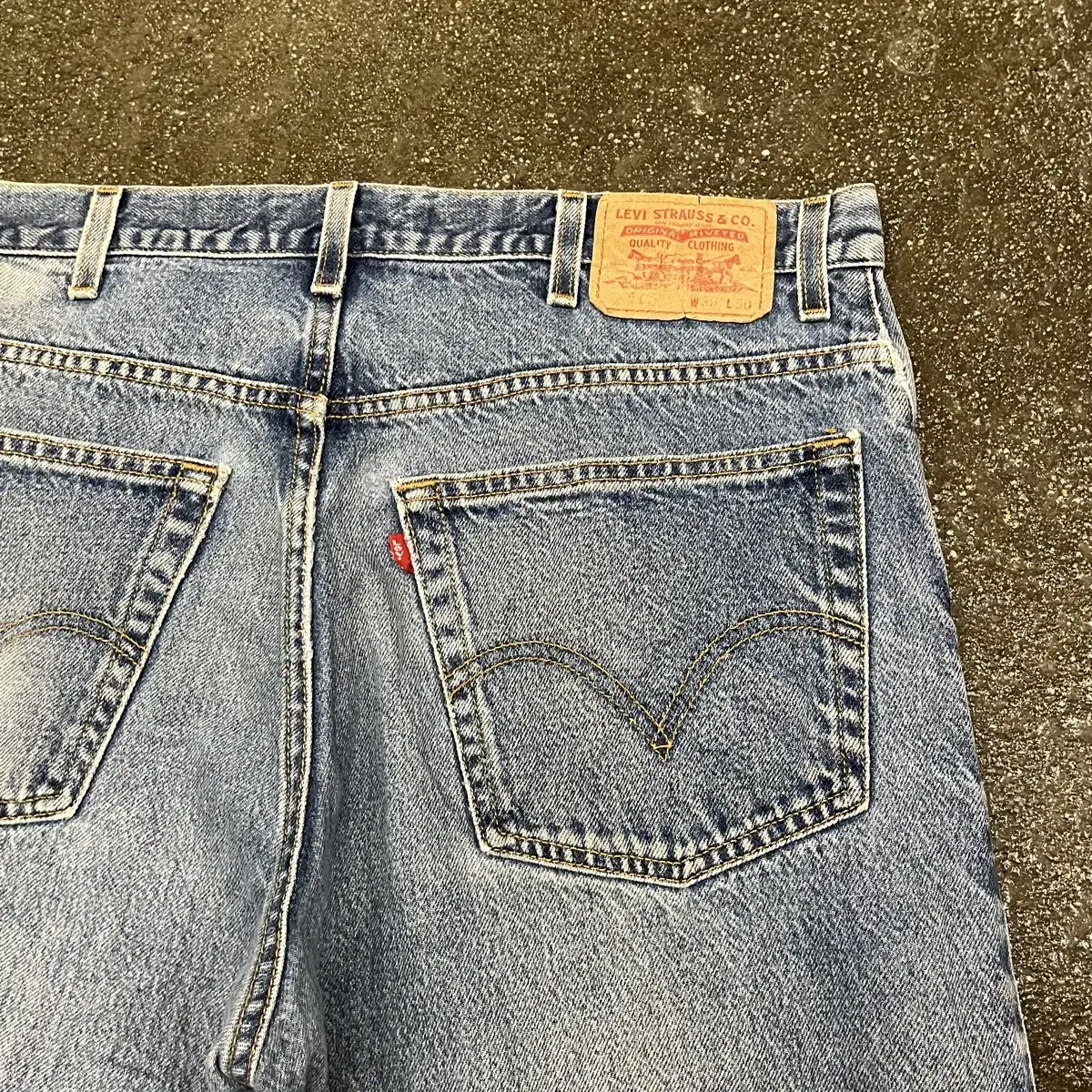 00s Levis517 부츠컷 데님 팬츠 (37)