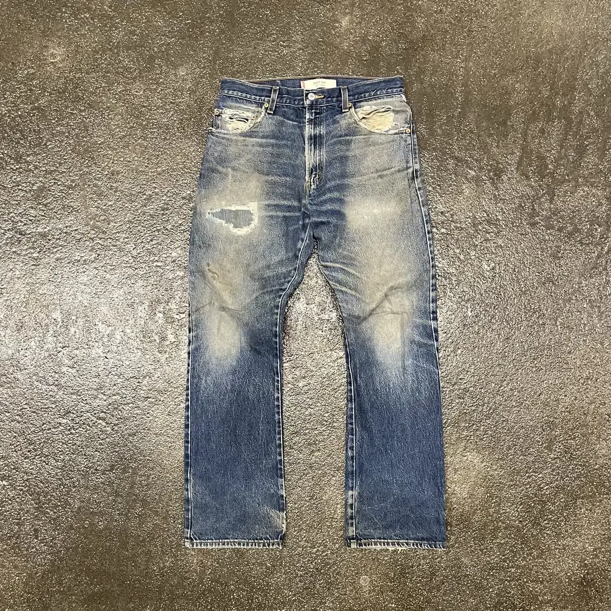 00s Levis517 부츠컷 데님 팬츠 (33)