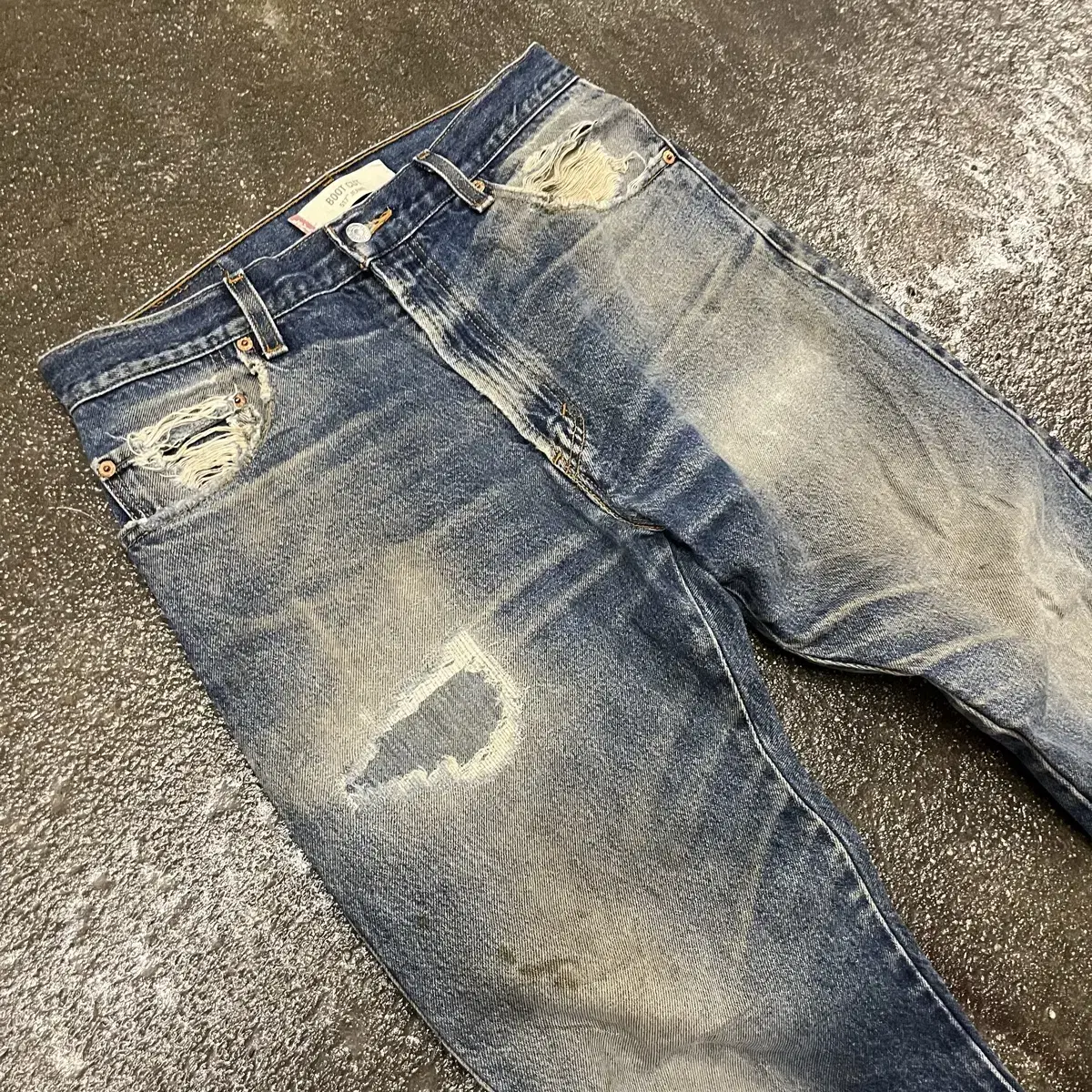 00s Levis517 부츠컷 데님 팬츠 (33)