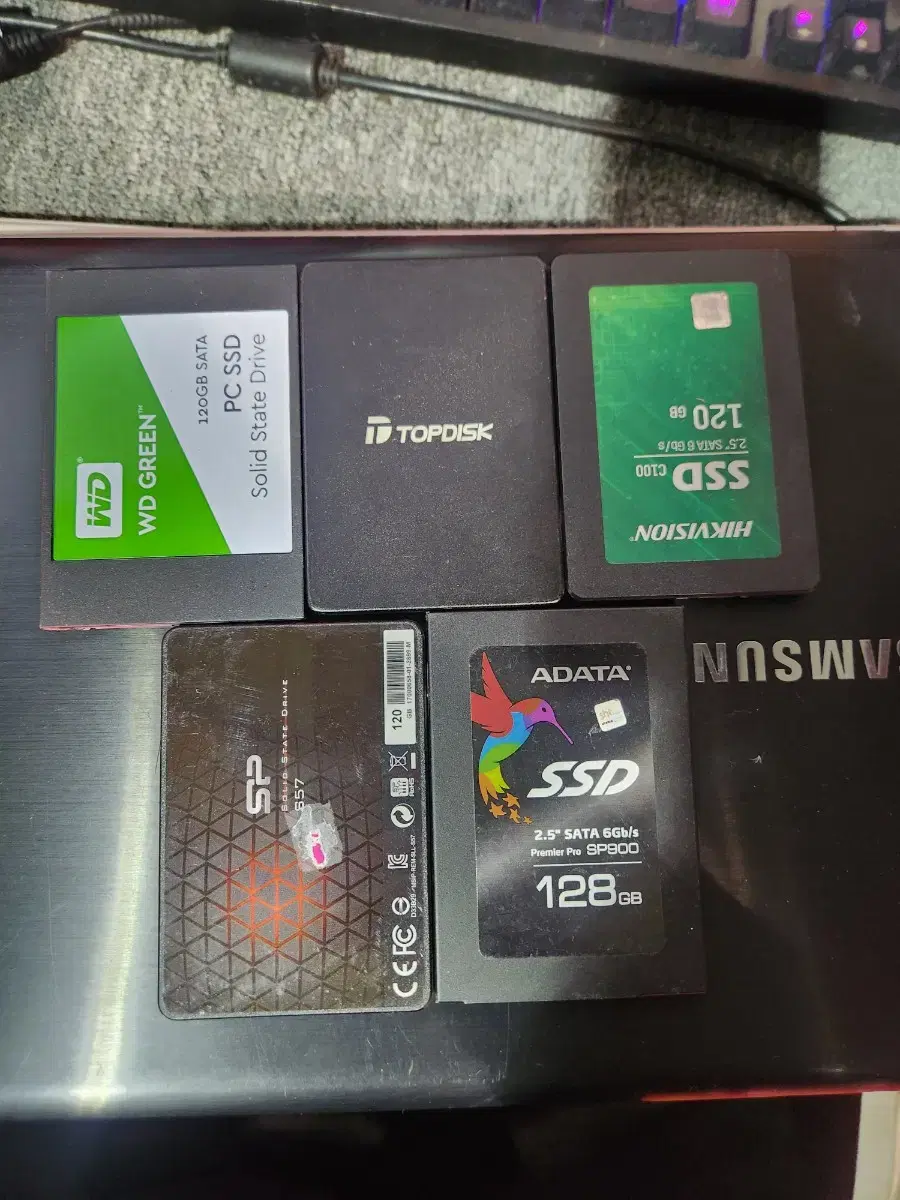 ssd<150>120g ssd 5개묶음