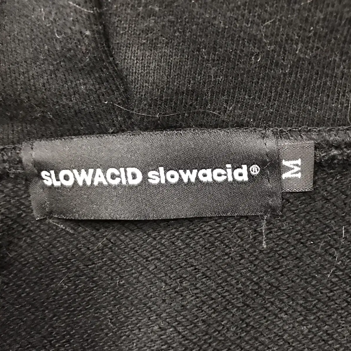 SLOWACID 슬로우애시드 후드티 [M]