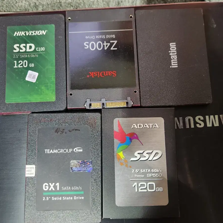 ssd<151>ssd120g 5개묶음