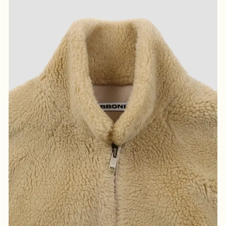 ribbonbit Rotty Wool Fur Zip-Up 리본빛 모네마켓