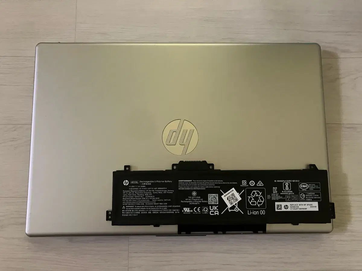 침수 노트북 HP 15-fd0096TU 5