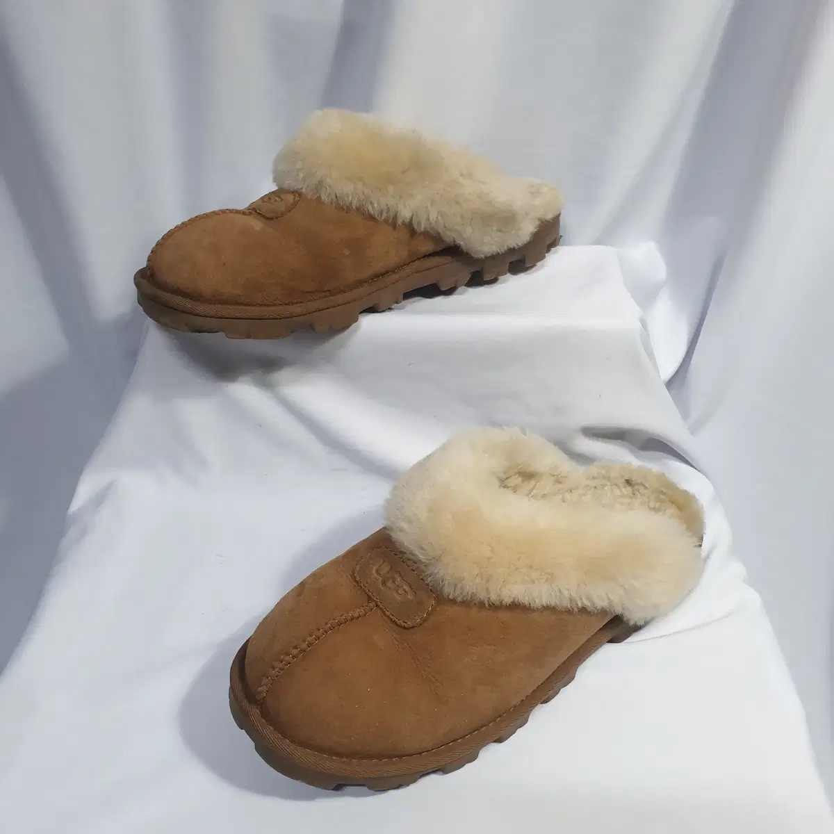 빈티지하서 250 UGG 어그 코게트 체스트넛 뮬 슬리퍼