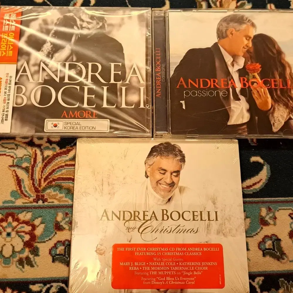 안드레아 보첼리 Andrea Bocelli CD 3종류 2개 미개봉