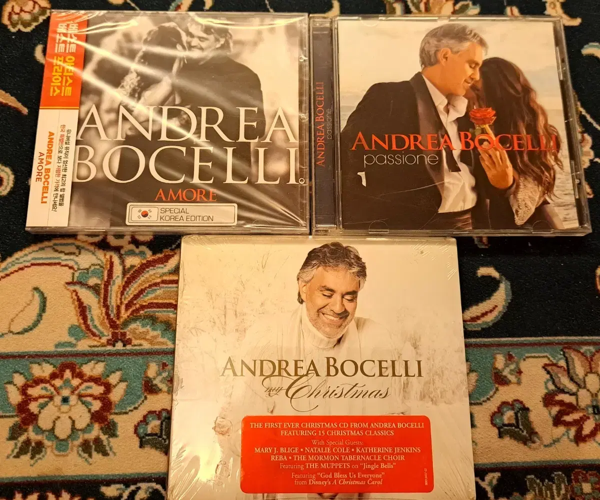 안드레아 보첼리 Andrea Bocelli CD 3종류 2개 미개봉