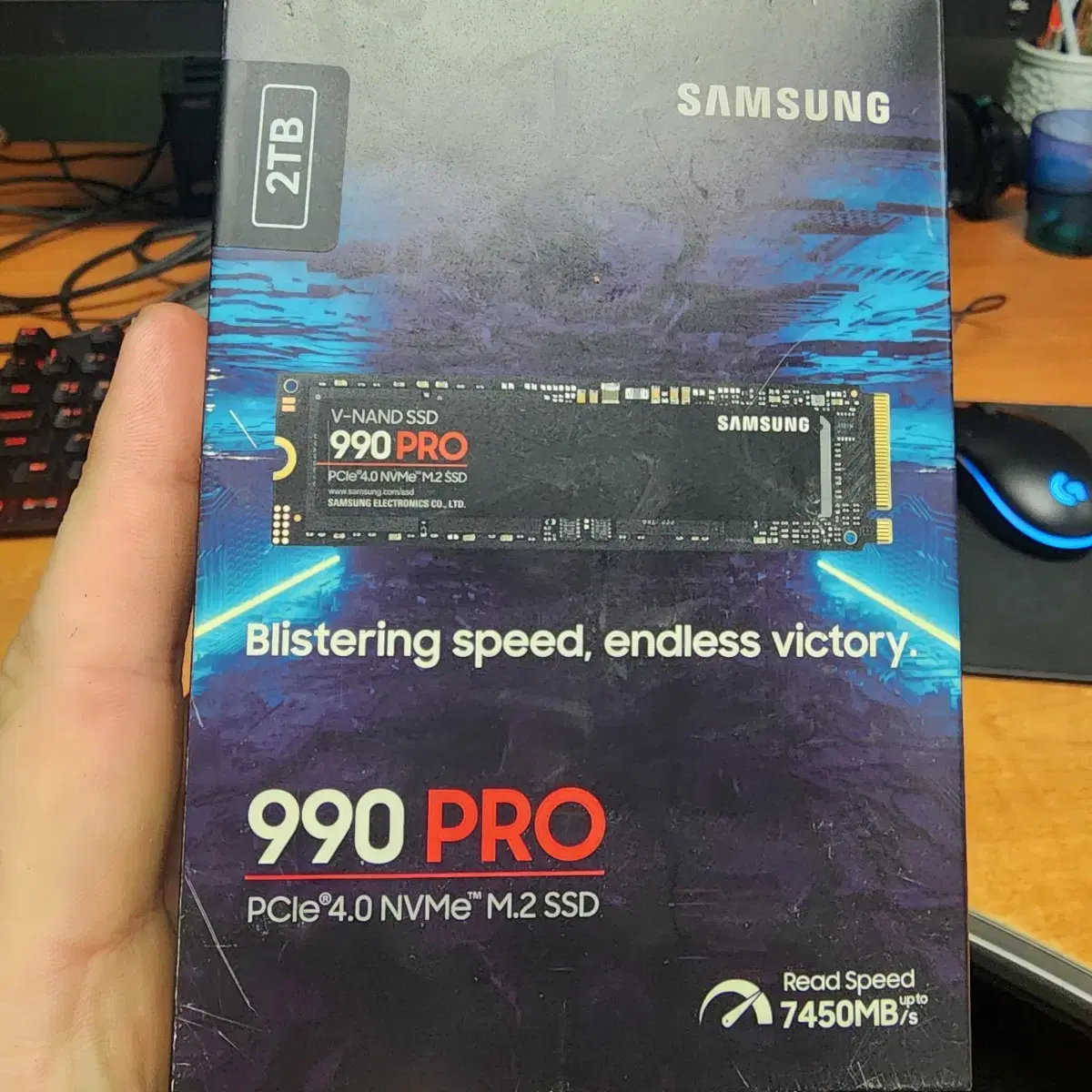 삼성 990프로 2테라 SSD 팝니다.