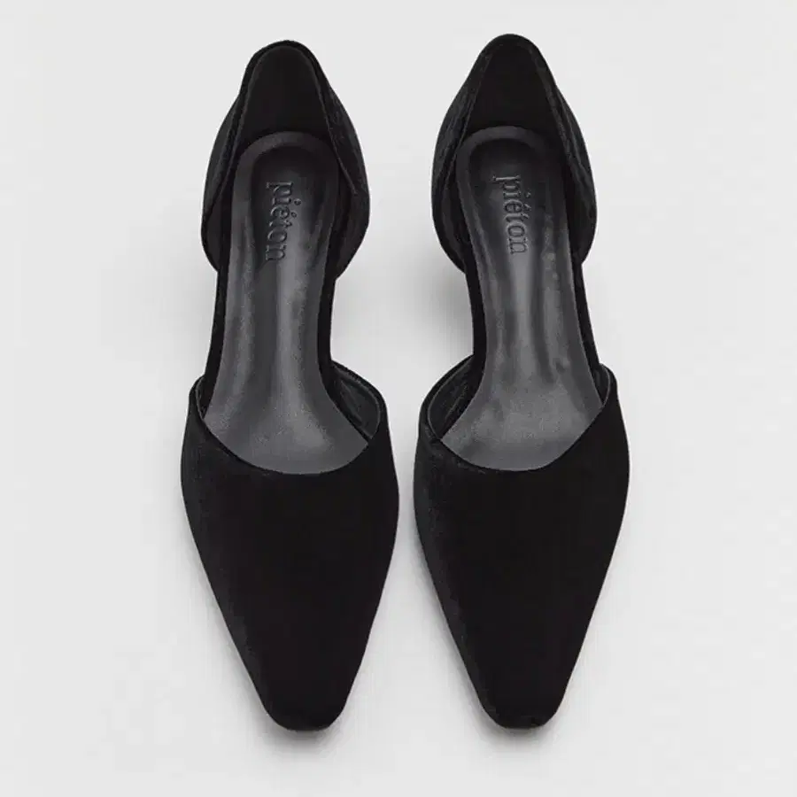 피에톤 GEILO dorsay pumps_black velvet