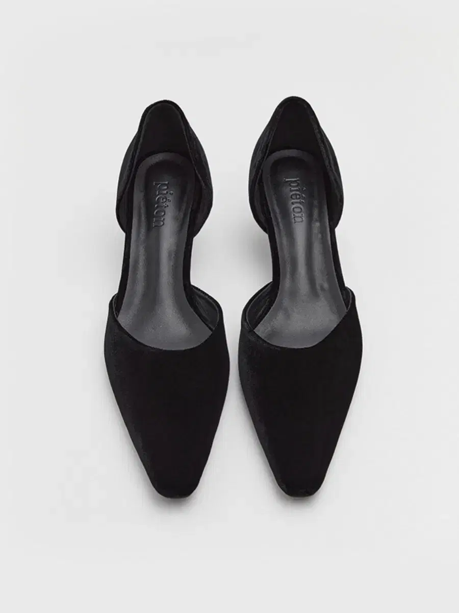 피에톤 GEILO dorsay pumps_black velvet