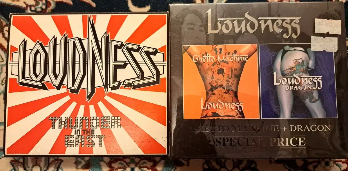 Loudness 라우드니스 시디 CD 2개 세트 3장 라우도네스