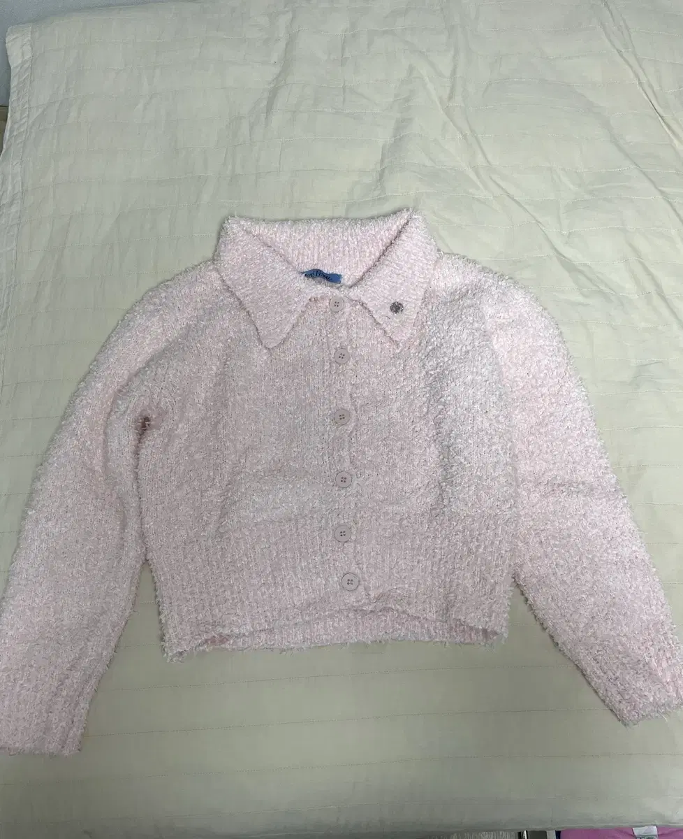 로제프란츠 가디건 Hairy Collar Knit Cardigan