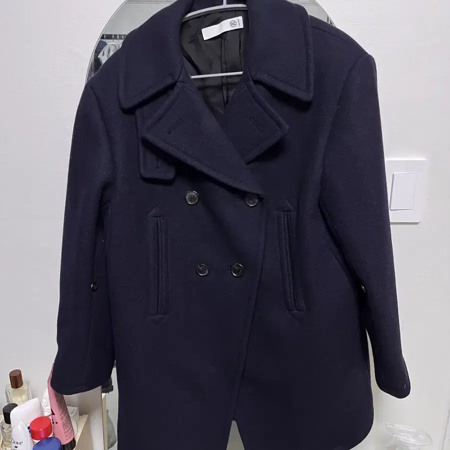 [used] 렉토 19fw 울피코트 다크네이비 S