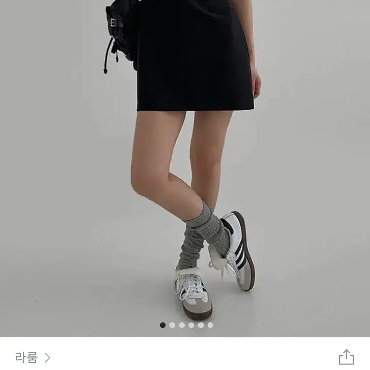 라룸 블랙 원피스 숏