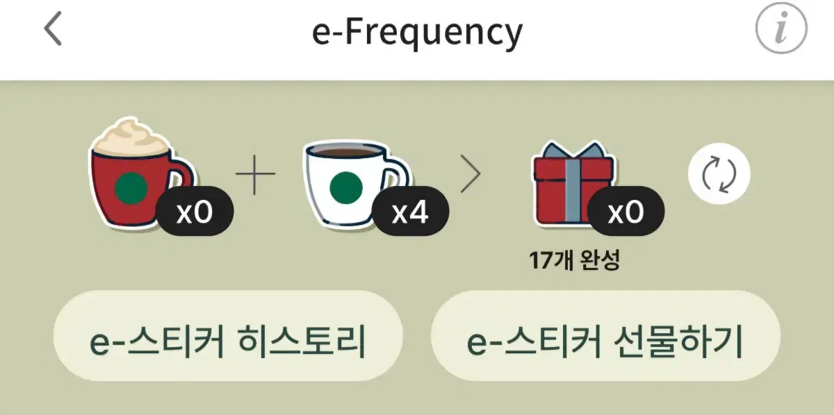 스타벅스 프리퀀시 4개일괄 (안전결제가능)