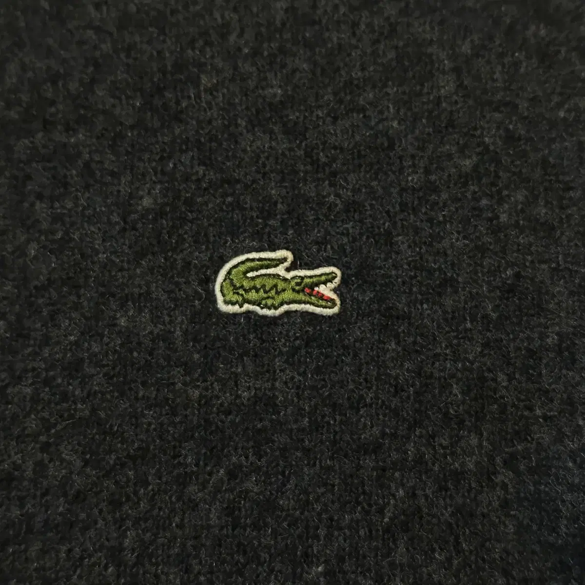 [M] 라코스테 LACOSTE 동일드방레 신형 투톤 울 니트