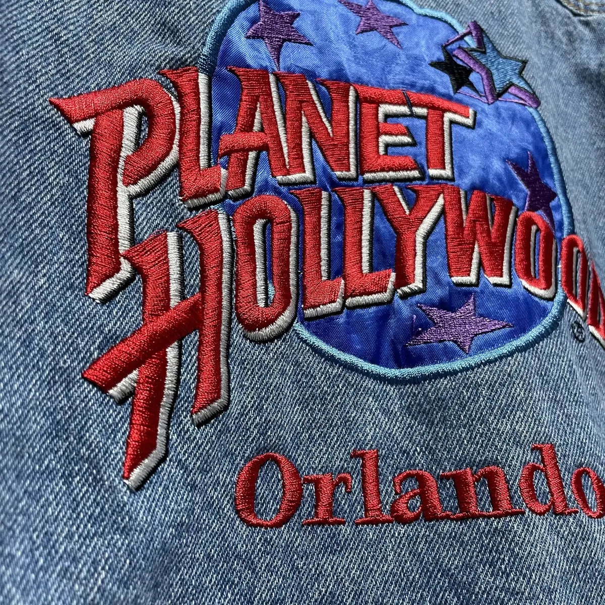 90s Planet Hollywood 플래닛 할리우드 데님 트러커자켓