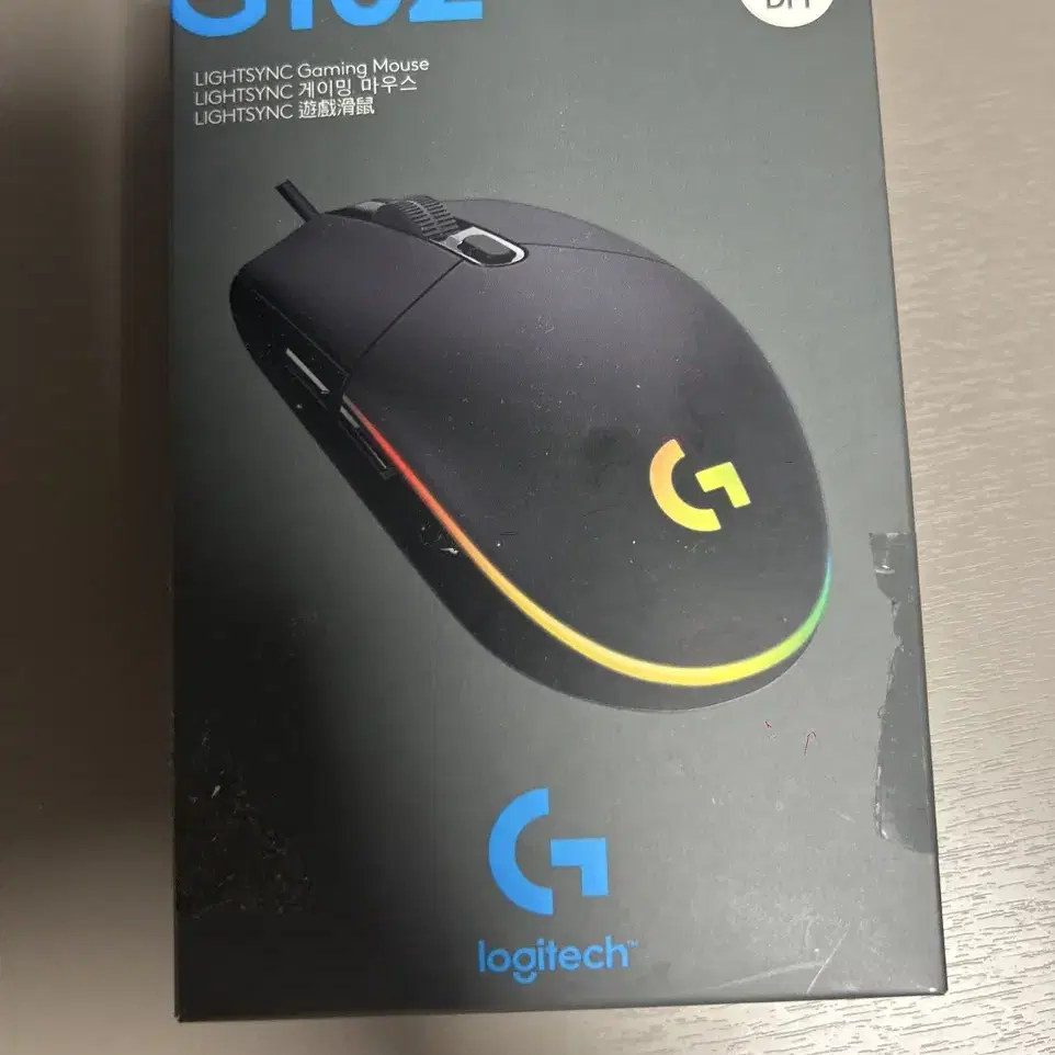 로지텍 G102 LIGHTSYNC