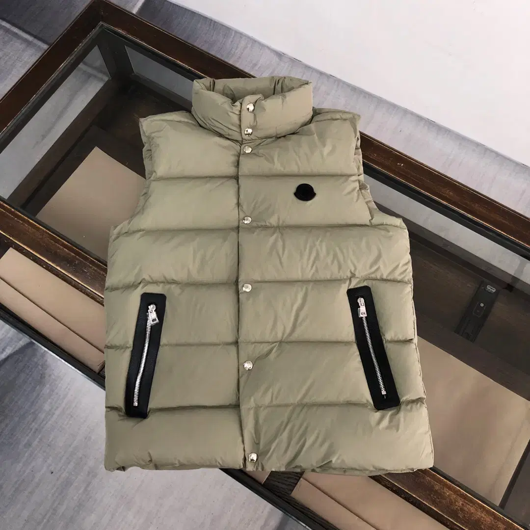 Moncler Unisex Green Padded Jo Vest