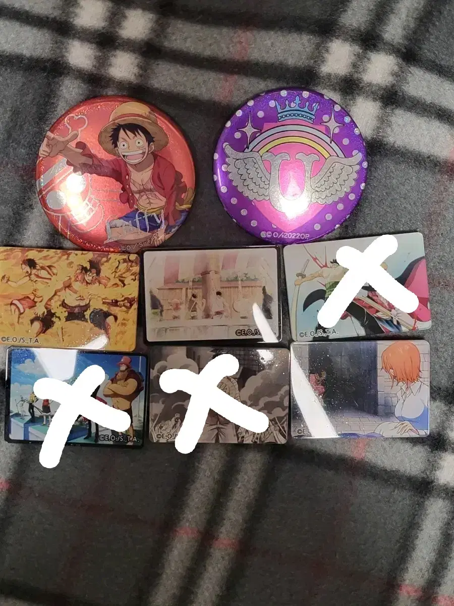 Quick sale) ONEPIECE Myungjangmyeon Badge, Rupee Uta Can Badge (bulk)