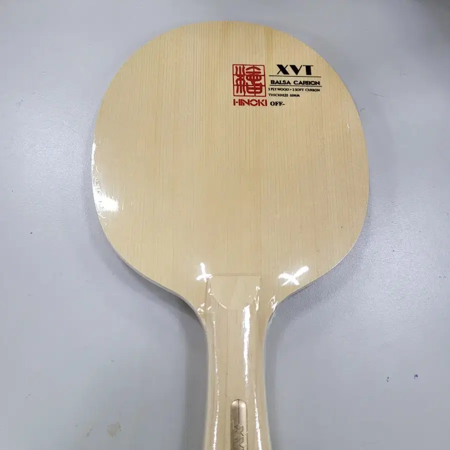 XVT HINOKI BALSA 카본 패들/탁구 블레이드 WOOD CABO