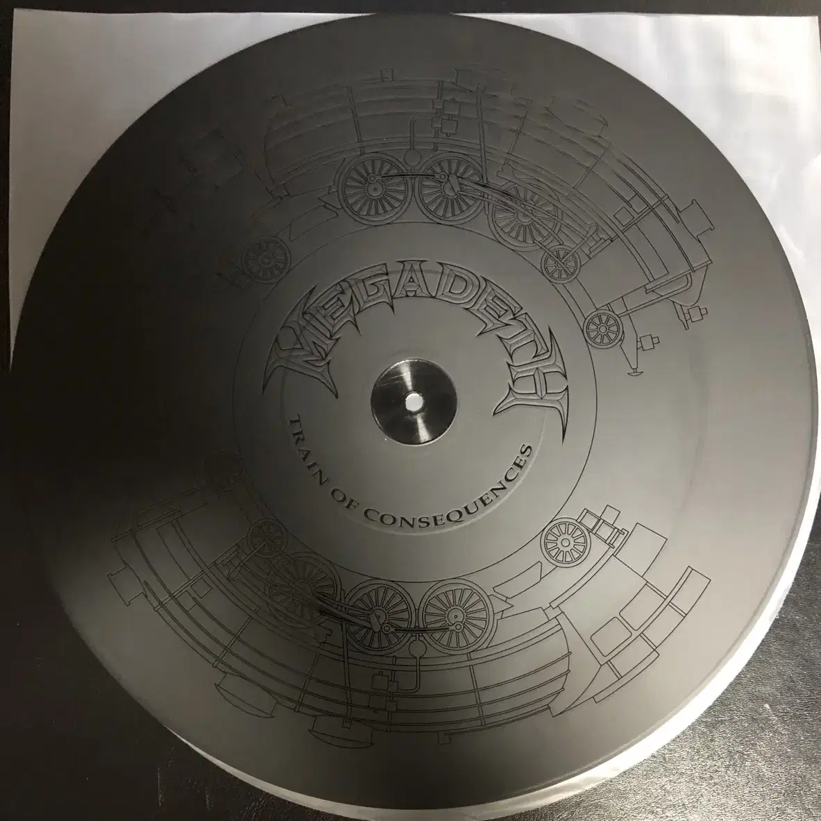 MEGADETH 12인치 싱글 LP Train of Consequence