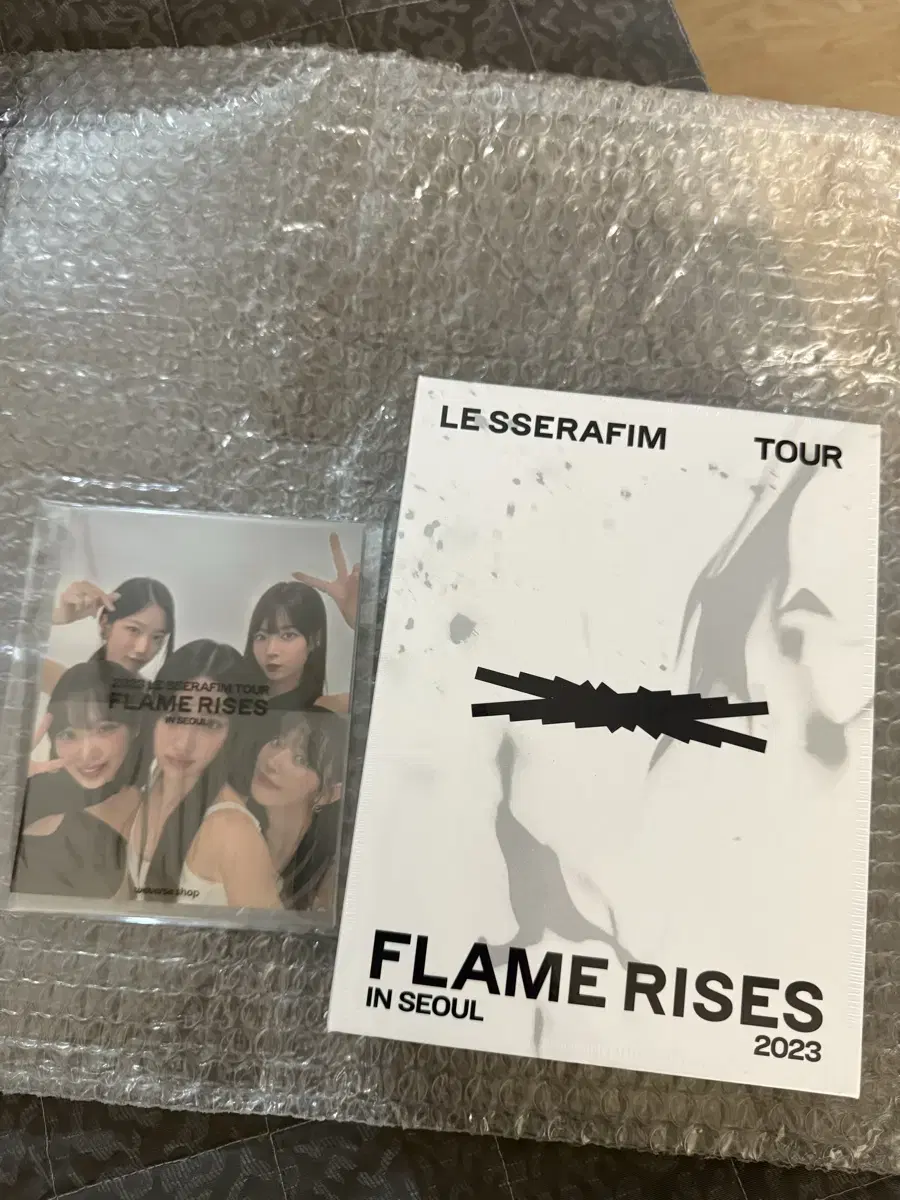 르세라핌 미개봉 flame rises