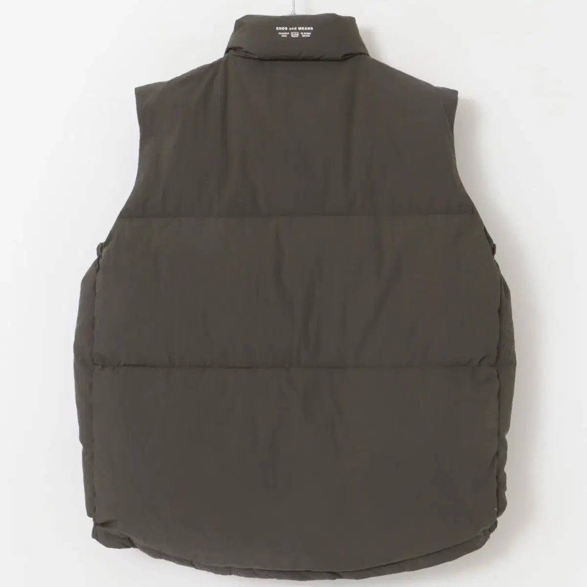 앤즈 앤드 민즈 ENDS and MEANS Down Vest