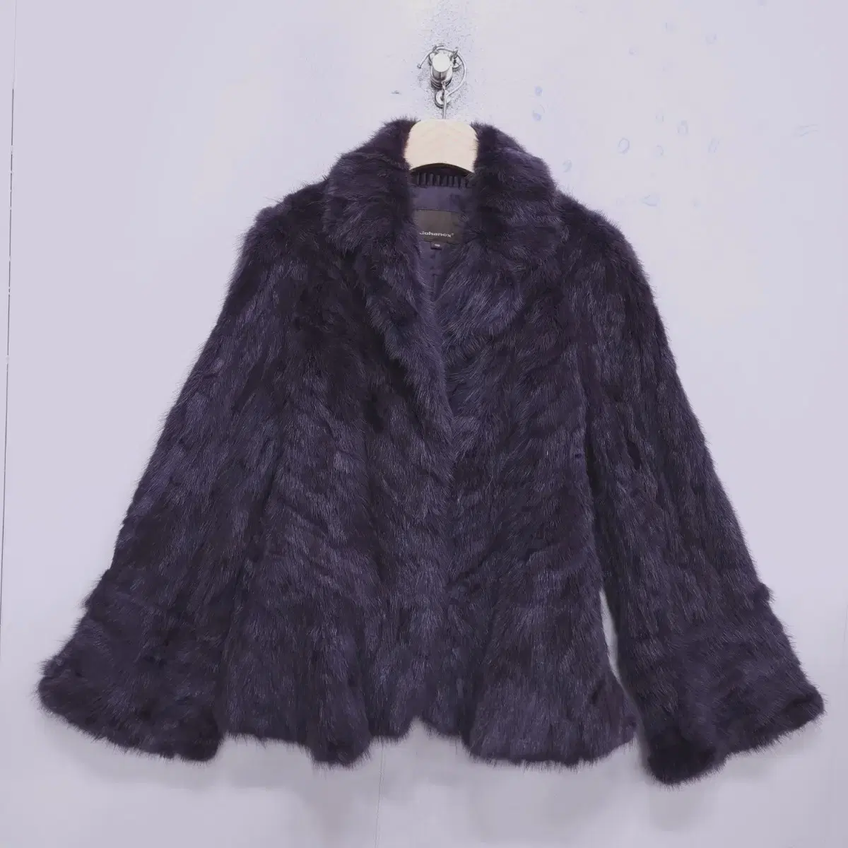 Johannes) Almost Sager Ruffled Mink Jacket -55/66